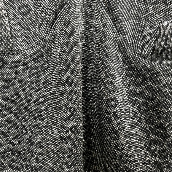 Wild Fable Top Womens Medium Black Leopard Print Shiny Spaghetti Strap Y2K Fairy - Picture 6 of 10